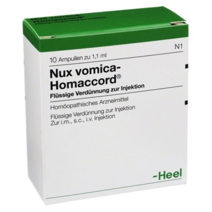 Nux Vomica Homaccord Ampullen 10 St