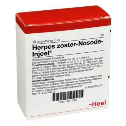 Herpes zoster Nosode Injeel Ampullen 10 St