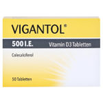 Vigantol 500 i.e vitamin d3 (50 шт.) купить в Москве.